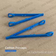 Pinzas de algodón médico pinzas de plástico